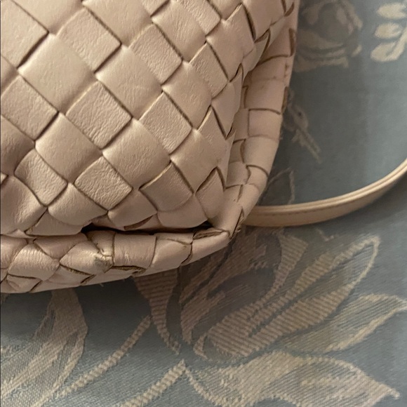 Vintage Meyers USA Woven Cream Crossbody Bag - Picture 7 of 13